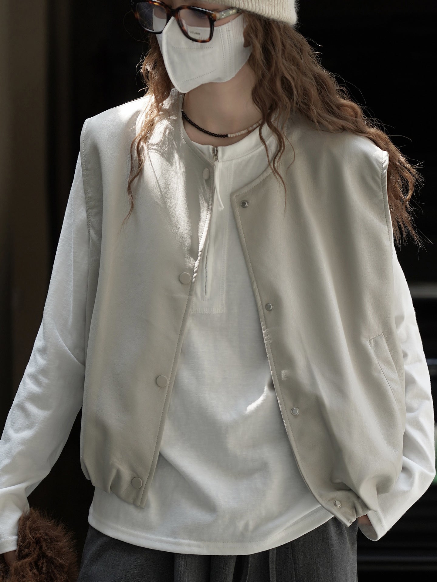PU Leather Vest for Women, Lightweight Chic Style