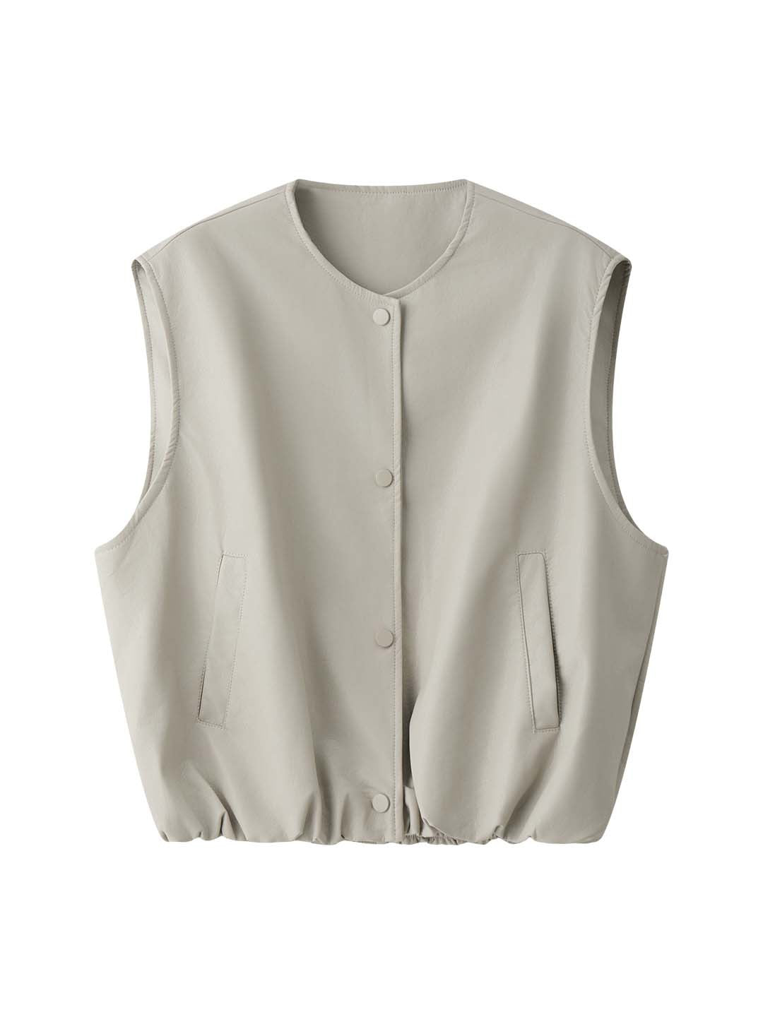 PU Leather Vest for Women, Lightweight Chic Style