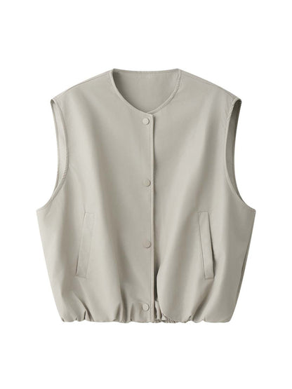 PU Leather Vest for Women, Lightweight Chic Style