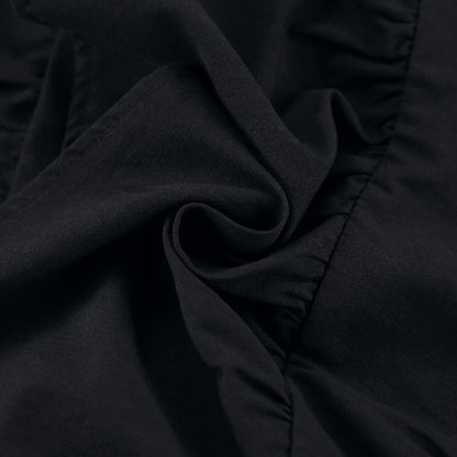 High Waist Layered Ruffle Mini Skirt