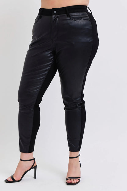 Faux Leather Skinny Pants