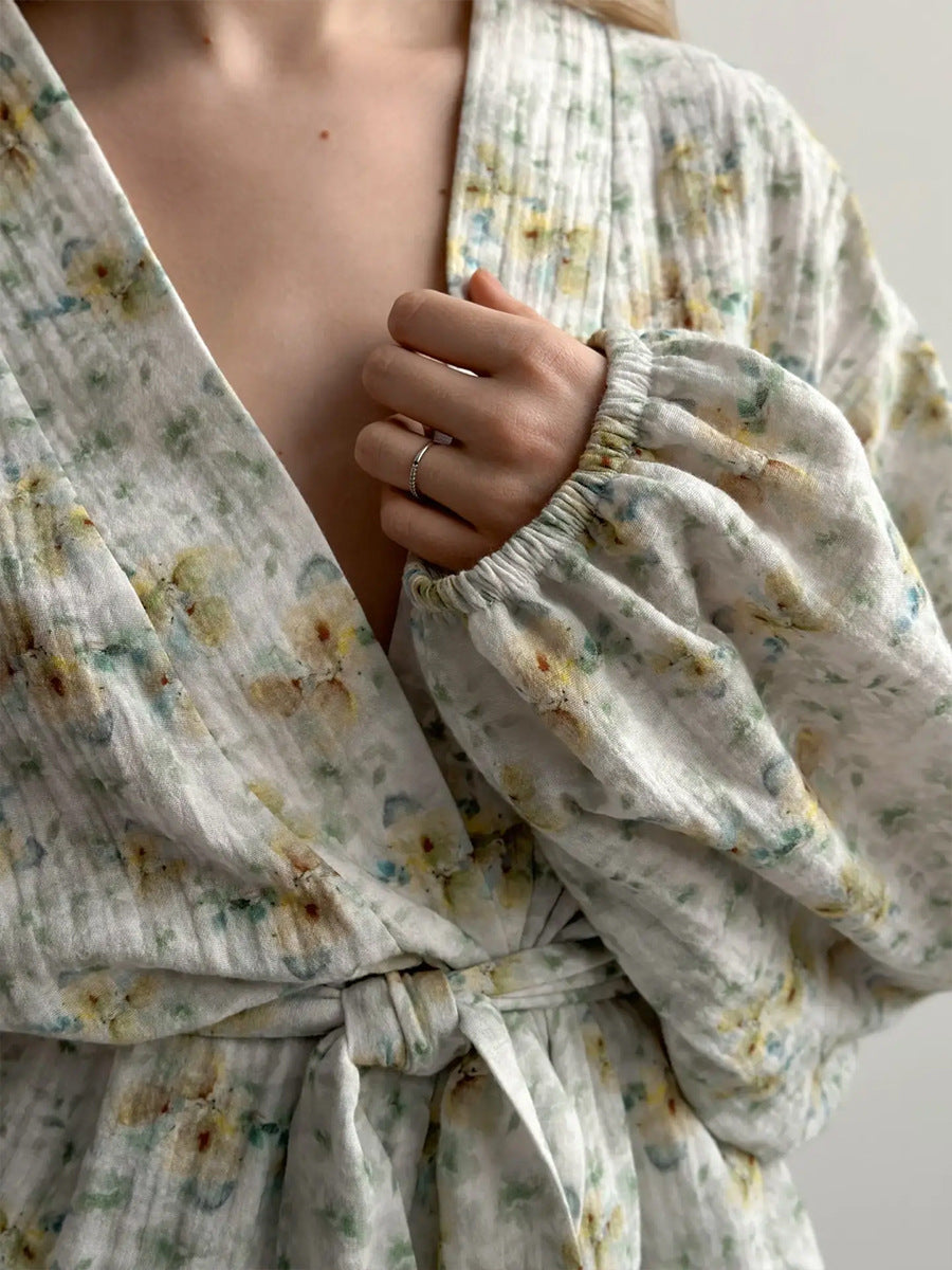 Floral Print Loungewear Set