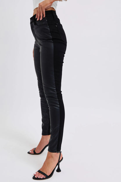 Faux Leather Skinny Pants